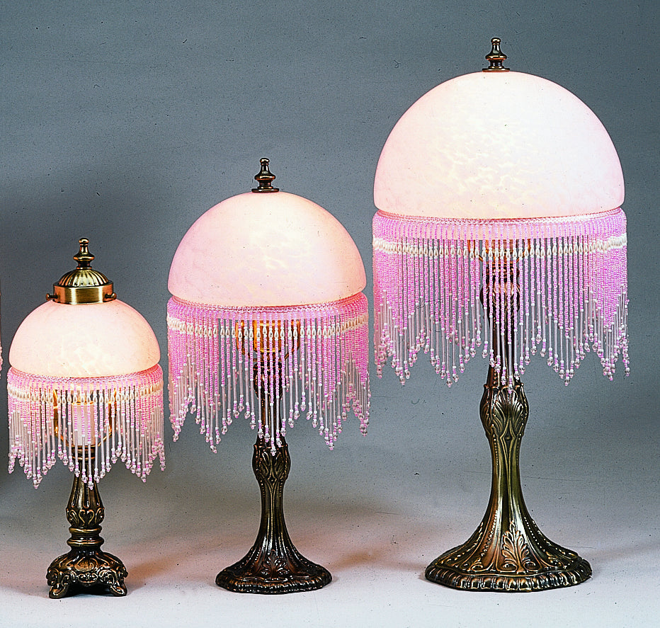 Meyda Tiffany Lighting 17897 Victorian Glass Globe 8" Mini Lamp Lamp Bronze / Dark