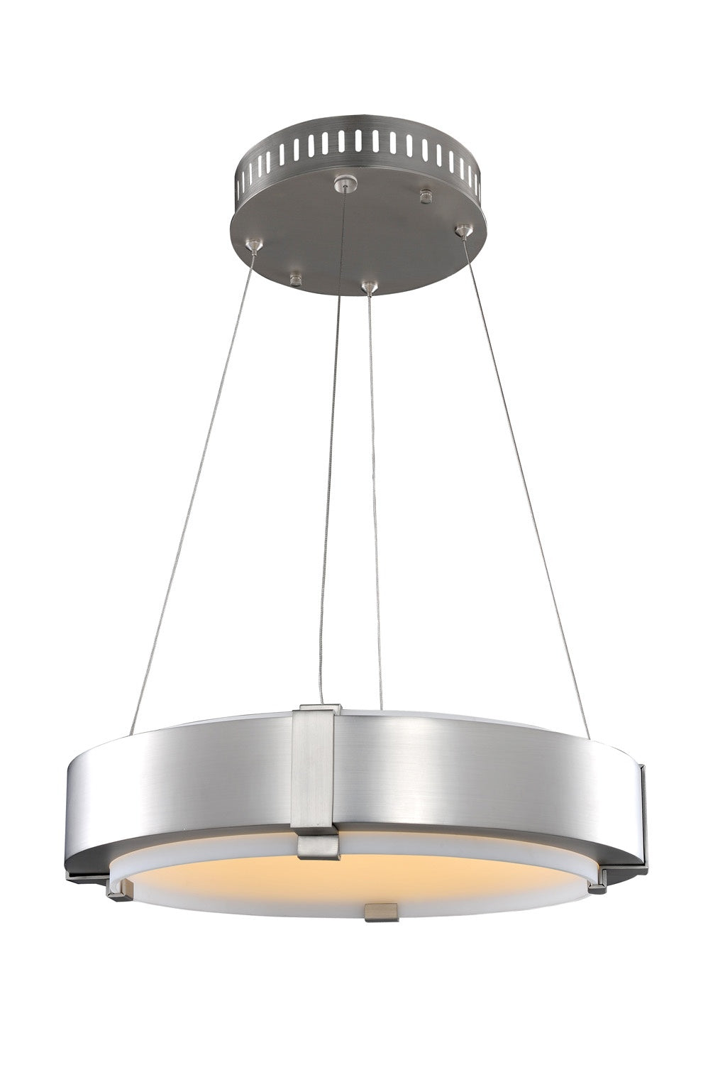 Kalco Halo 300050SN Pendant Light - Satin Nickel