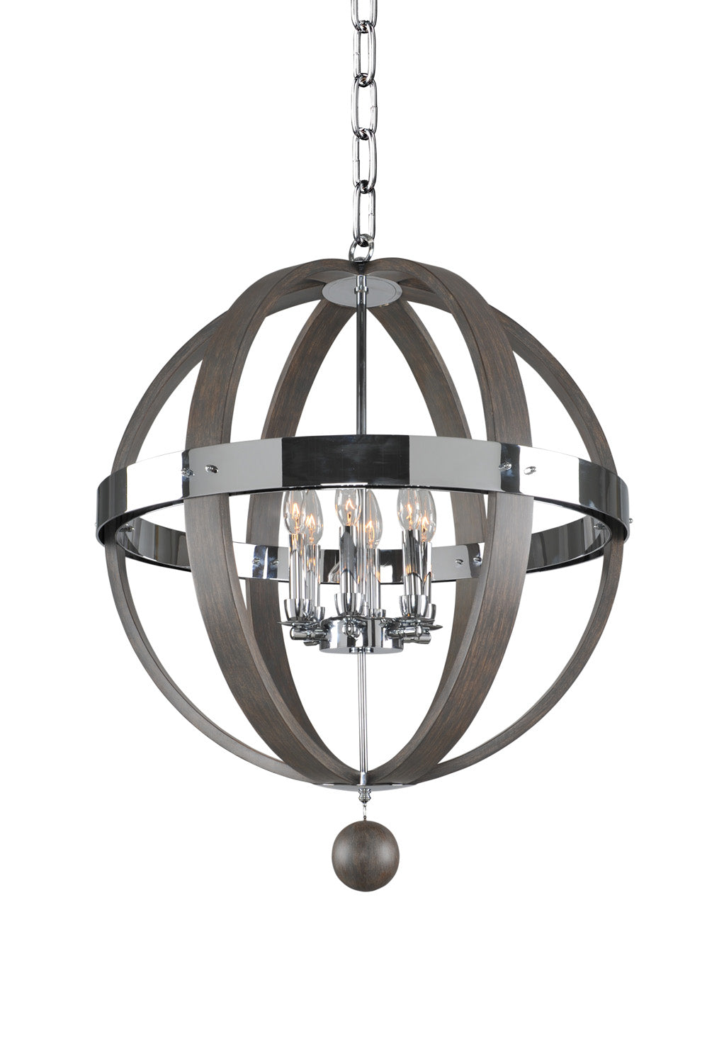 Kalco Sharlow 300483CH Pendant Light - Chrome