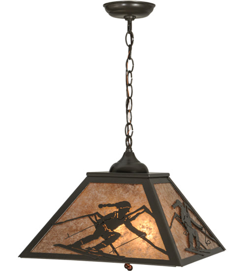 Meyda Tiffany Alpine 74104 Pendant Light - Timeless Bronze