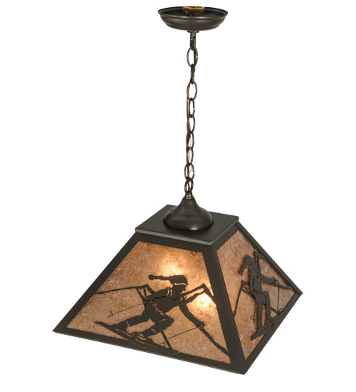 Meyda Tiffany Alpine 74104 Pendant Light - Timeless Bronze