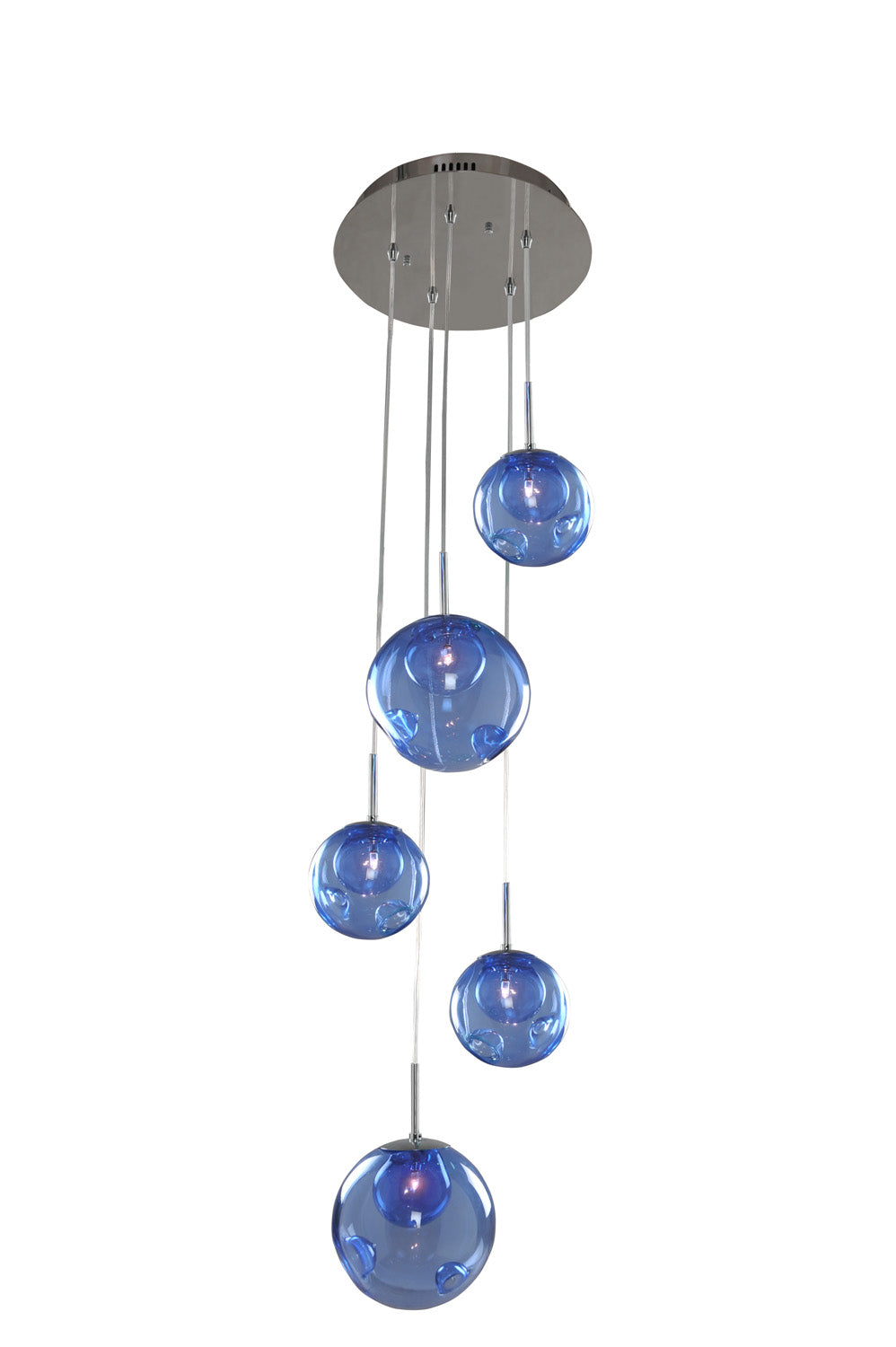 Kalco Meteor 309541CH/SAPPH Pendant Light - Chrome