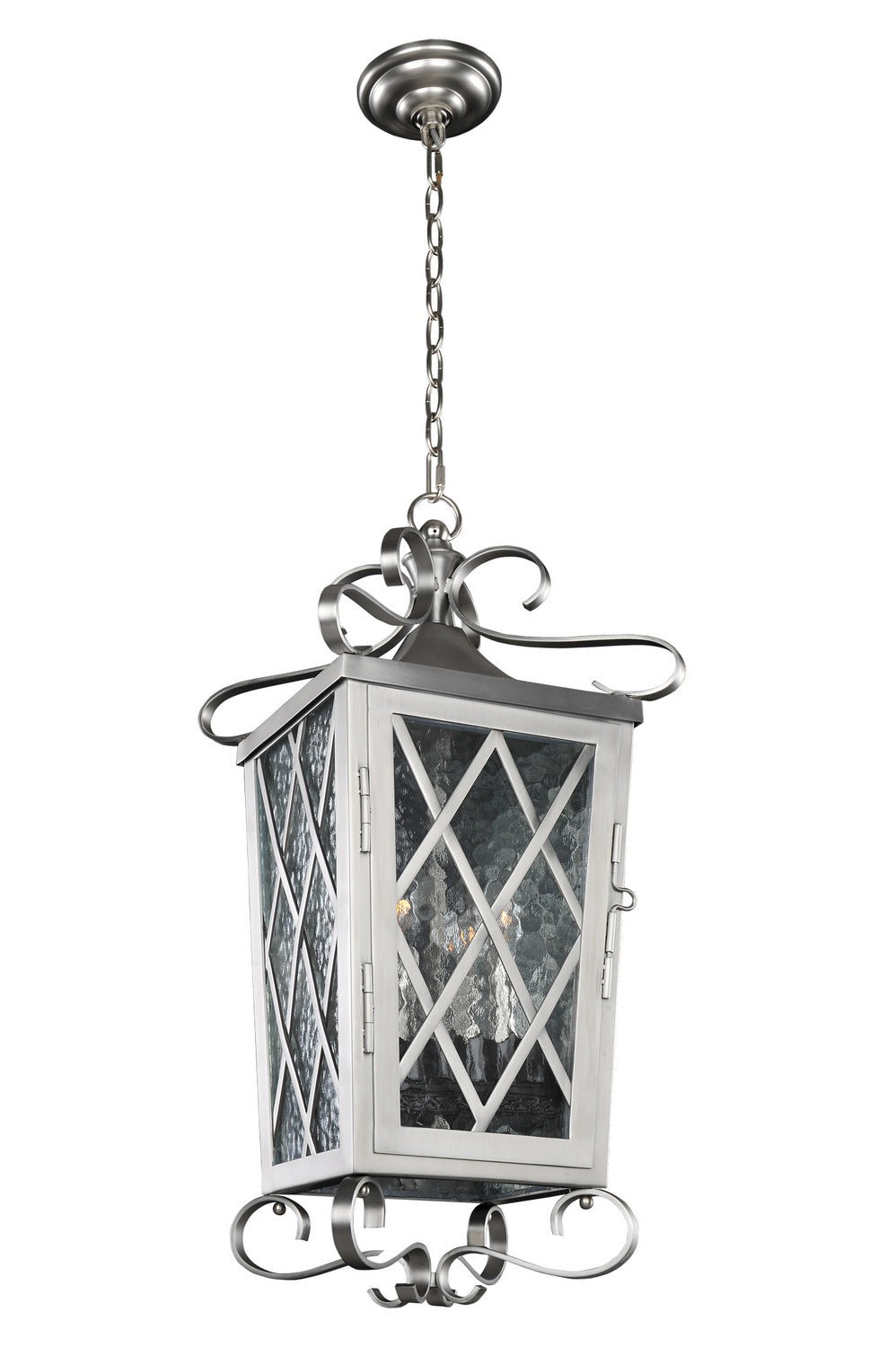 Kalco Trellis 402250SL Pendant Light - Stainless Steel