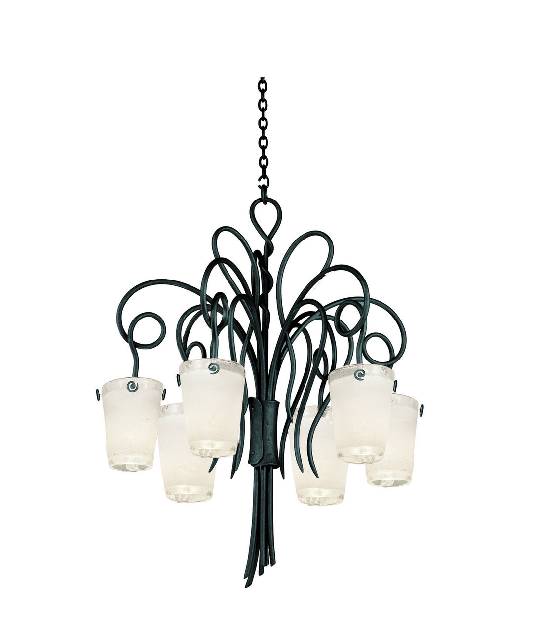 Kalco Tribecca 4289TO/FROST Chandelier Light - Tortoise Shell