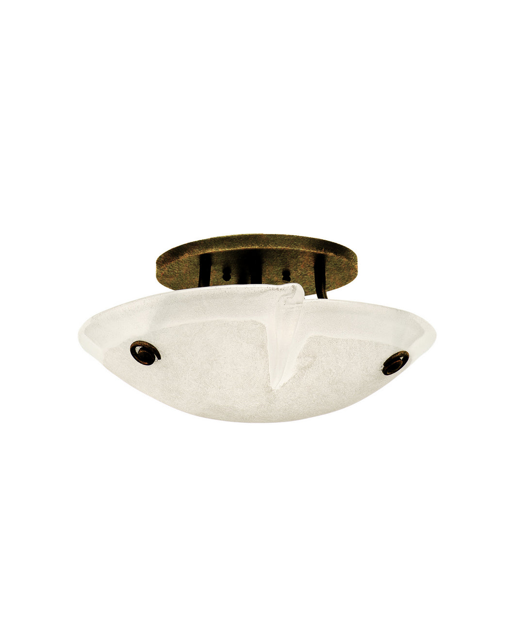 Kalco Tribecca 4296AC/FROST Ceiling Light - Antique Copper