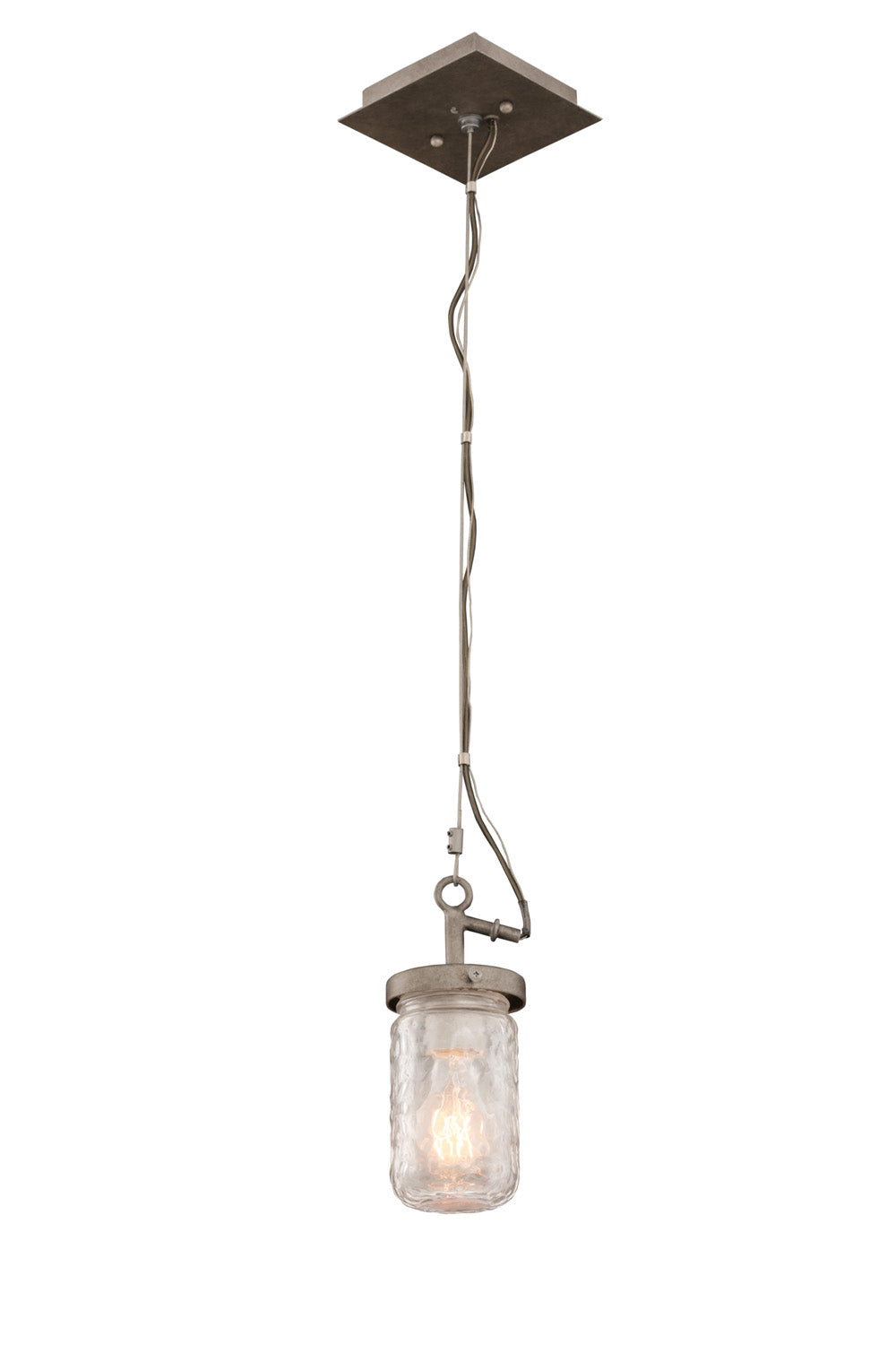 Kalco Highland 500050CI Pendant Light - Country Iron