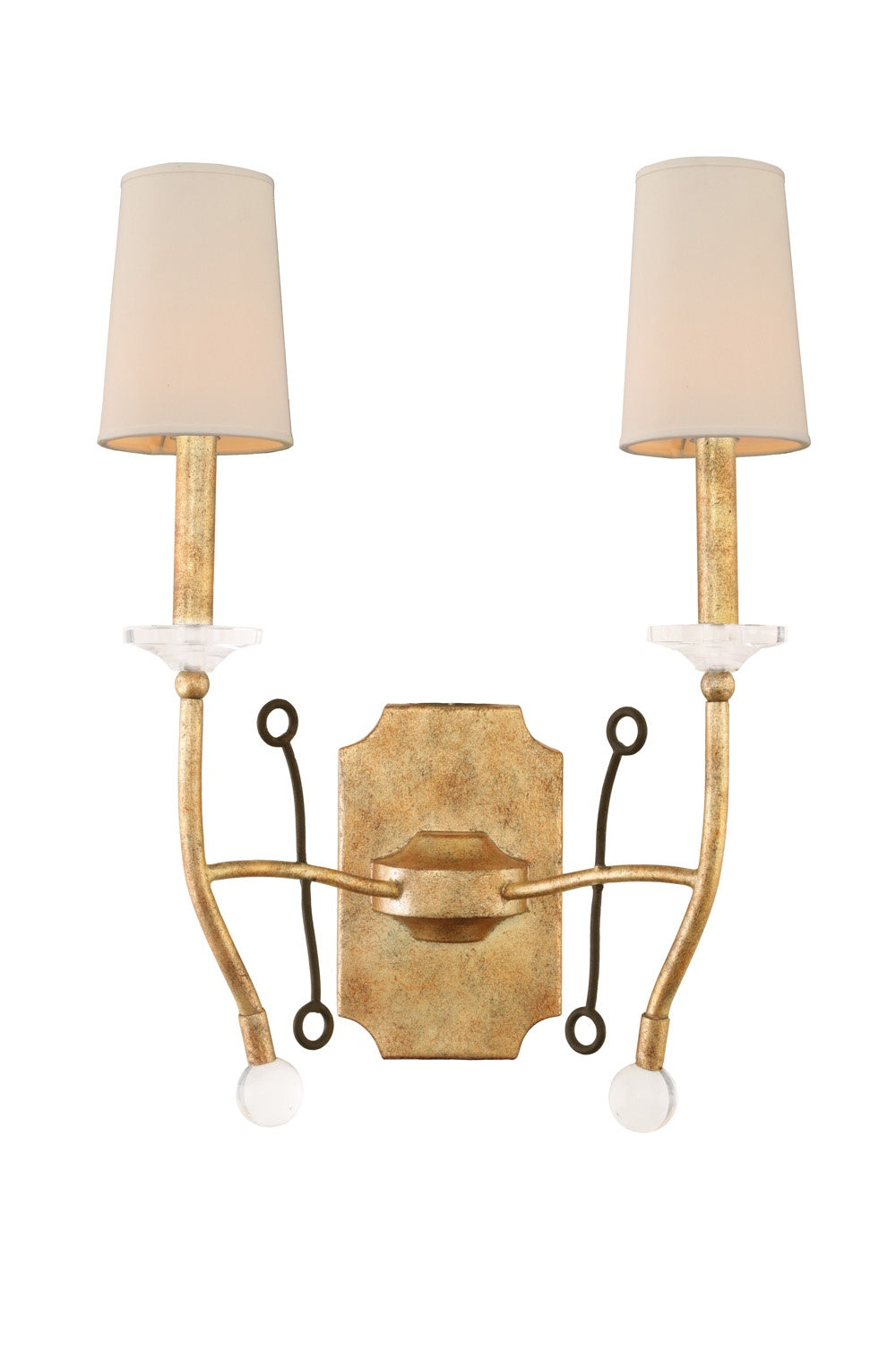 Kalco Waverly 500820HG Wall Sconce Light - Honey Gold