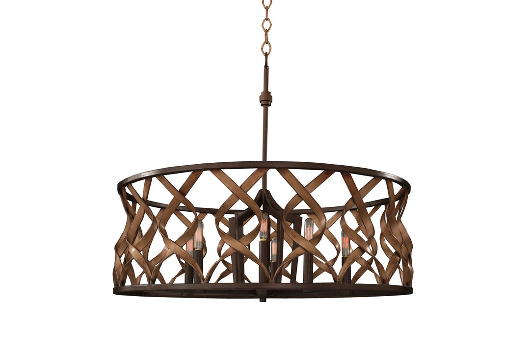 Kalco Soho 501853MC Pendant Light - Milk Chocolate