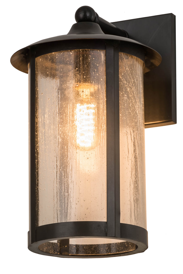 Meyda Tiffany Lighting 178536 Fulton Wall Sconce Outdoor Bronze / Dark