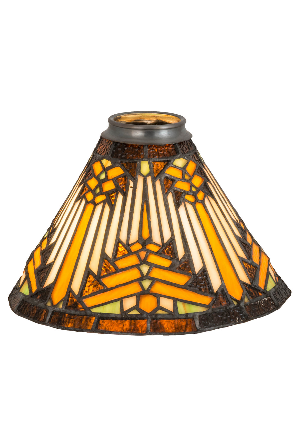 Meyda Tiffany Lighting 73149 Nuevo Mission Shade Lamp Shade Bronze / Dark