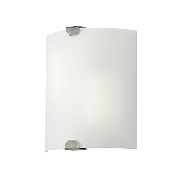 Russell L764-012/9 Wall Light - Brushed Chrome