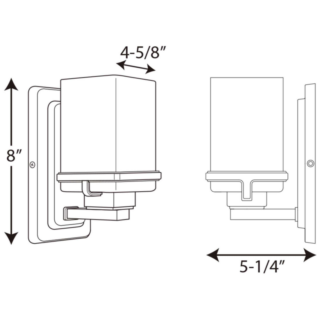 Progress Metric P2193-15 Wall Light - Polished Chrome