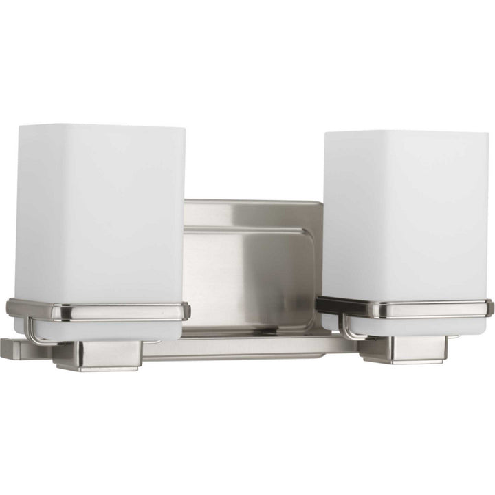 Progress Metric P2194-09 Bath Vanity Light 13 in. wide - Brushed Nickel