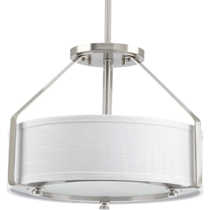 Progress Ratio P3604-09 Pendant Light - Brushed Nickel