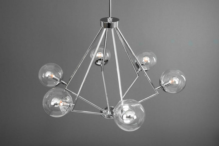 Progress Mod P4756-15 Chandelier Light - Polished Chrome