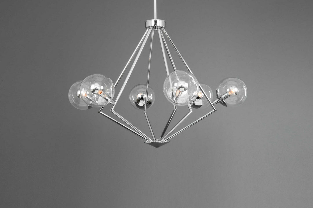 Progress Mod P4756-15 Chandelier Light - Polished Chrome