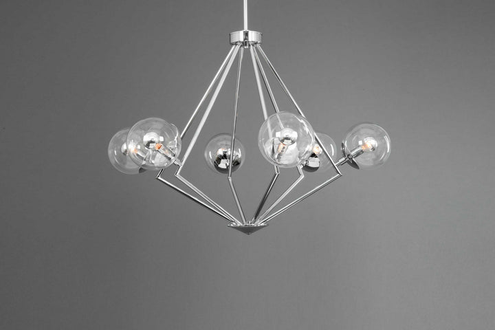 Progress Mod P4756-15 Chandelier Light - Polished Chrome