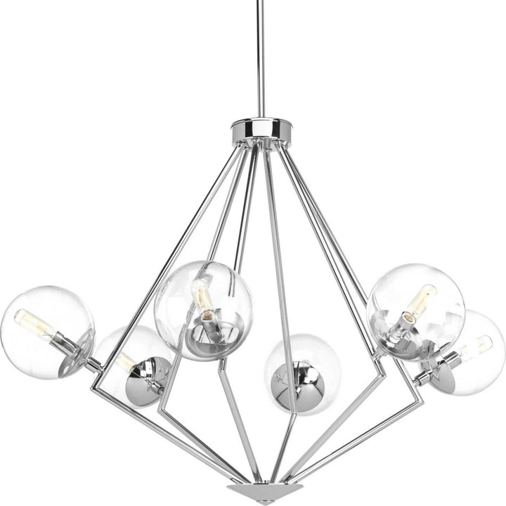 Progress Mod P4756-15 Chandelier Light - Polished Chrome