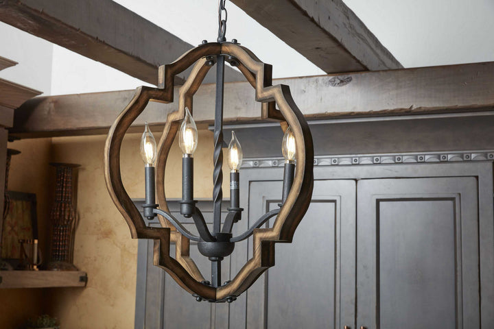 Progress Spicewood P4766-71 Pendant Light - Gilded Iron