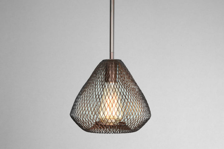 Progress Mesh P5337-20 Pendant Light - Antique Bronze