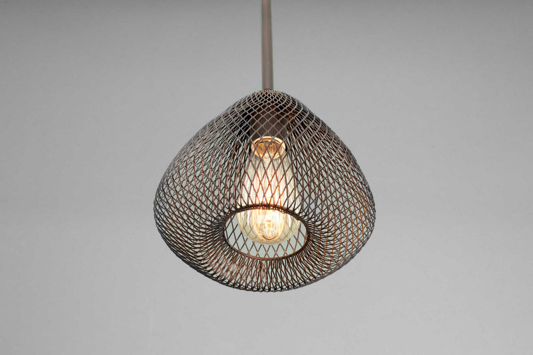 Progress Mesh P5337-20 Pendant Light - Antique Bronze