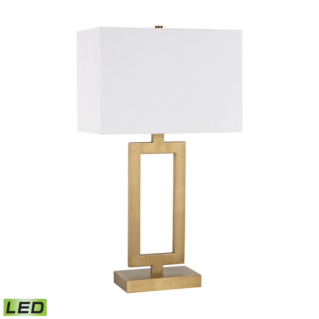Elk Lighting D3124-LED  Dromos Lamp Antique Brass
