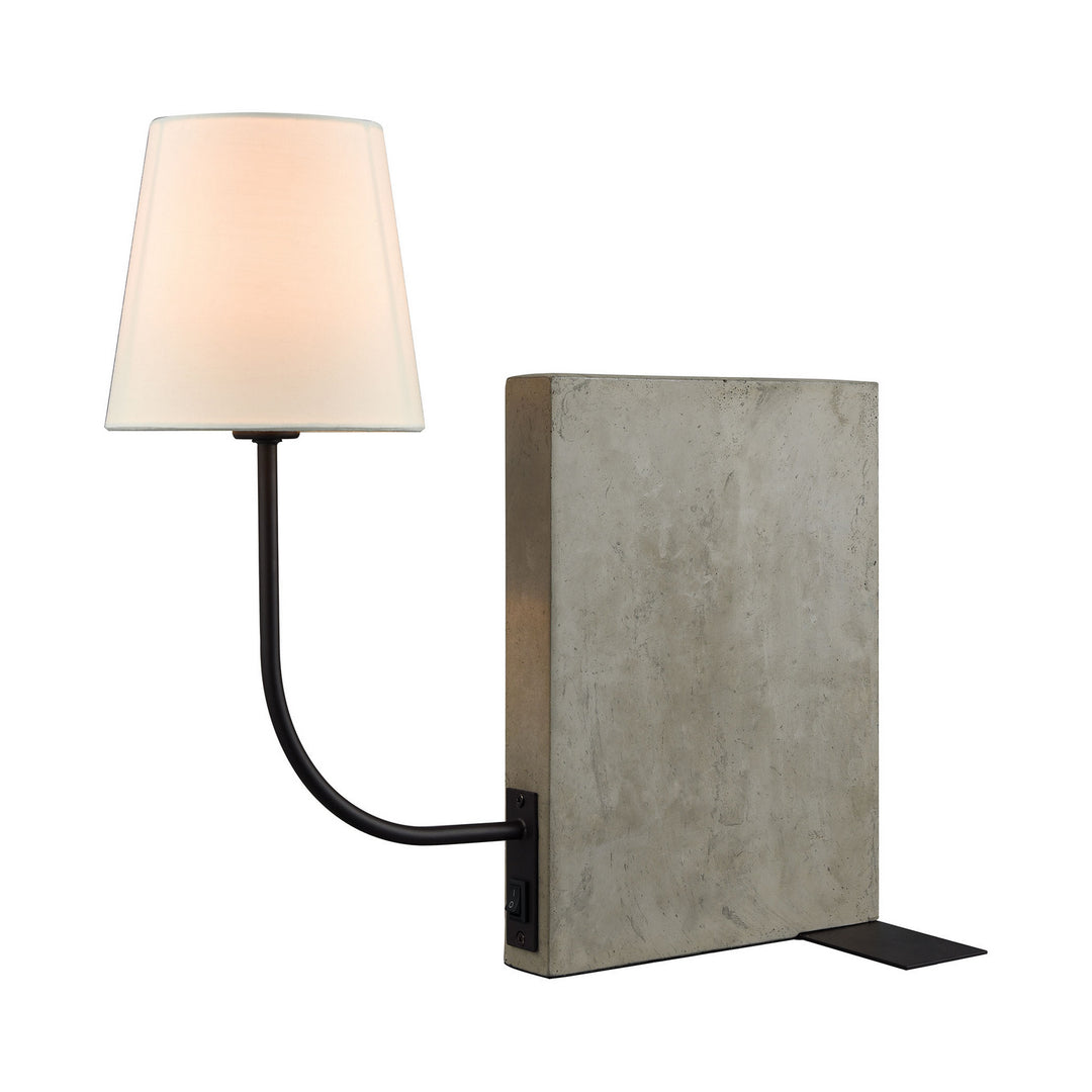 Elk Lighting D3206 Sector Lamp Polished Concrete