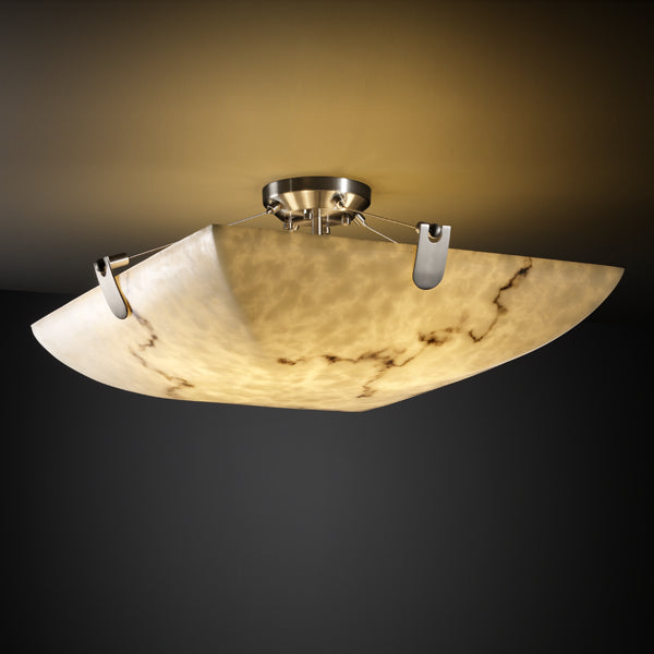 Justice Designs LumenAria FAL-9617-25-NCKL-LED6-6000 Ceiling Light - Brushed Nickel