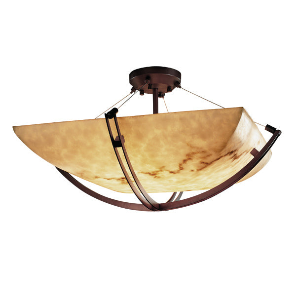 Justice Designs LumenAria FAL-9714-25-DBRZ Ceiling Light - Dark Bronze