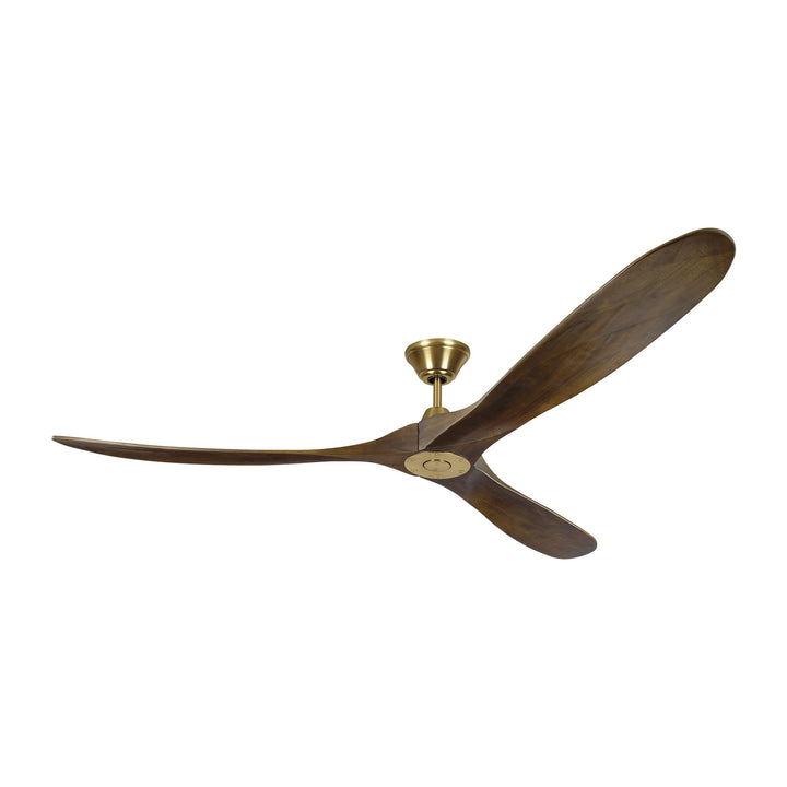 Visual Comfort Fan Maverick 70 3MAVR70BK Ceiling Fan 70 - Matte Black, Dark Walnut/Dark Walnut/