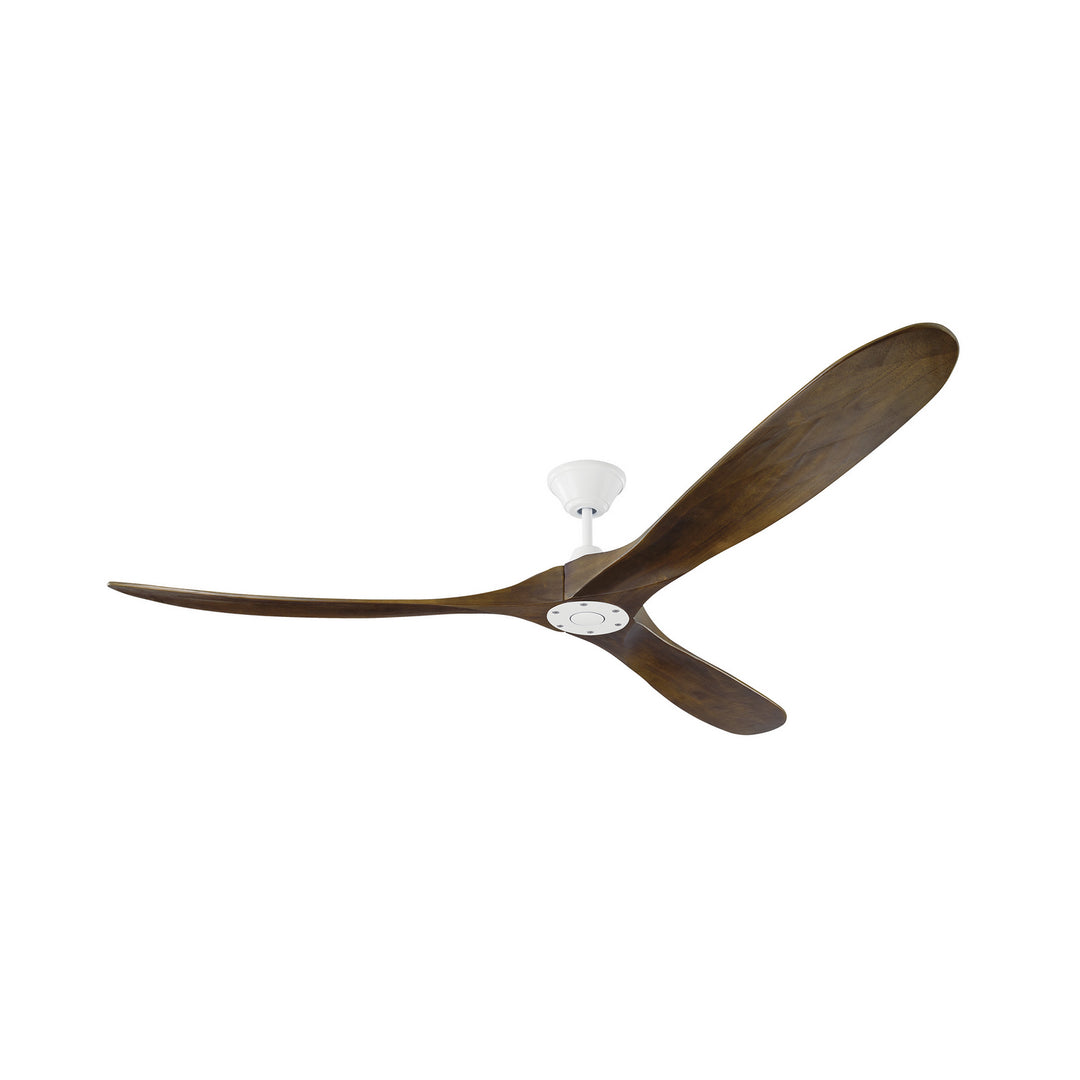 Visual Comfort Fan Maverick 70 3MAVR70BK Ceiling Fan 70 - Matte Black, Dark Walnut/Dark Walnut/