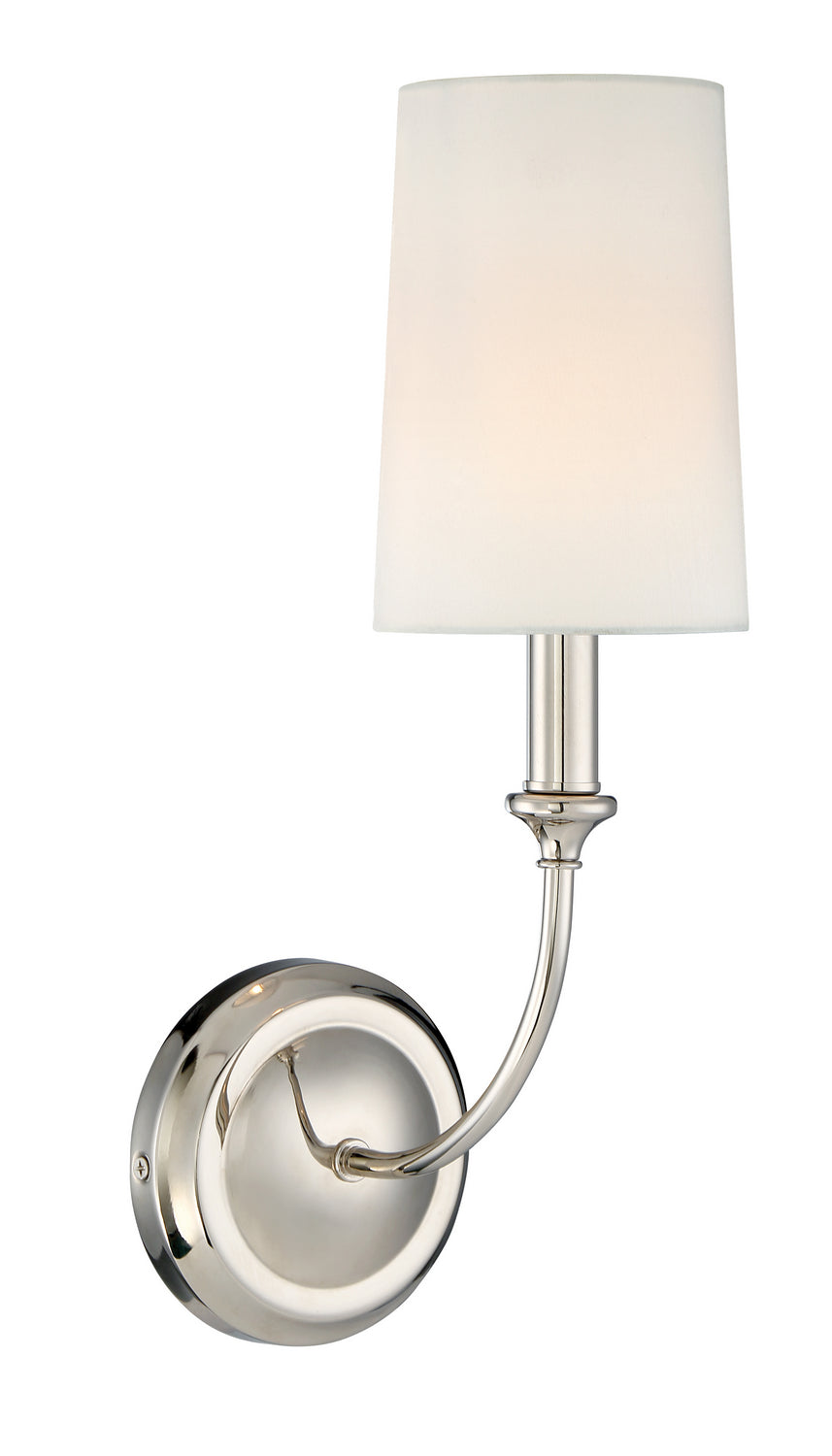 Crystorama Sylvan 2241-PN Wall Light - Polished Nickel