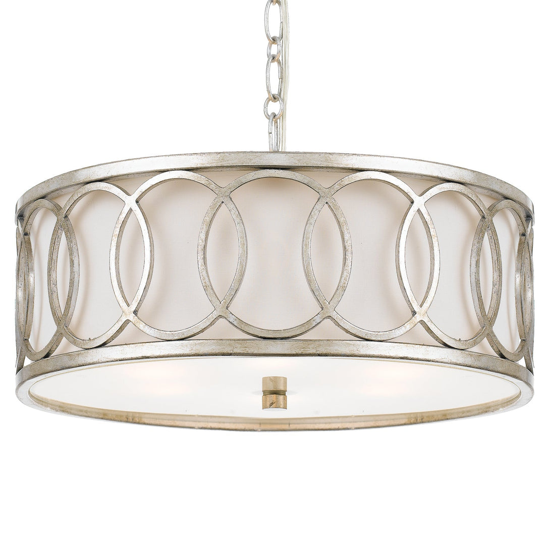 Crystorama Graham 287-SA Pendant Light - Antique Silver