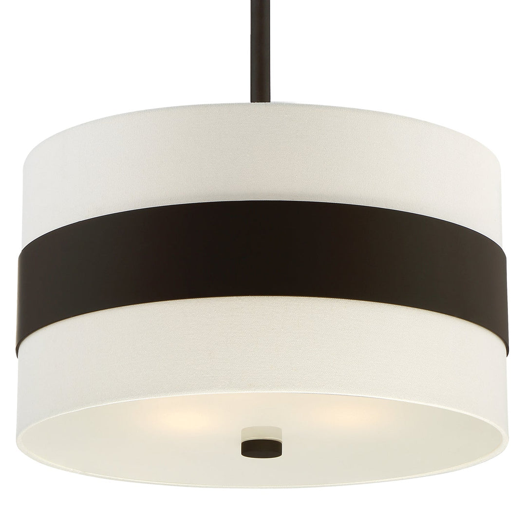 Crystorama Grayson 295-DB Pendant Light - Dark Bronze