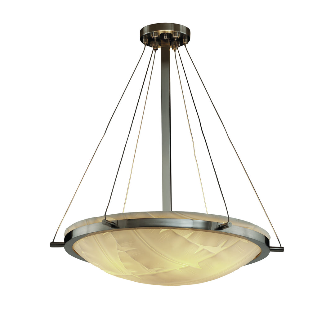 Justice Designs Porcelina PNA-9692-35-BANL-NCKL Pendant Light - Brushed Nickel