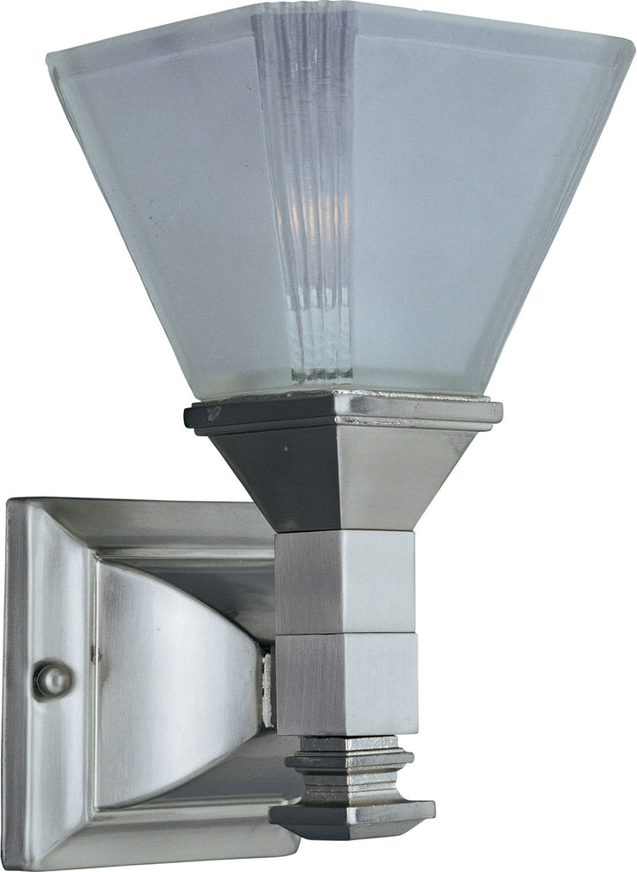 Maxim Brentwood 11076FTSN Wall Sconce Light - Satin Nickel