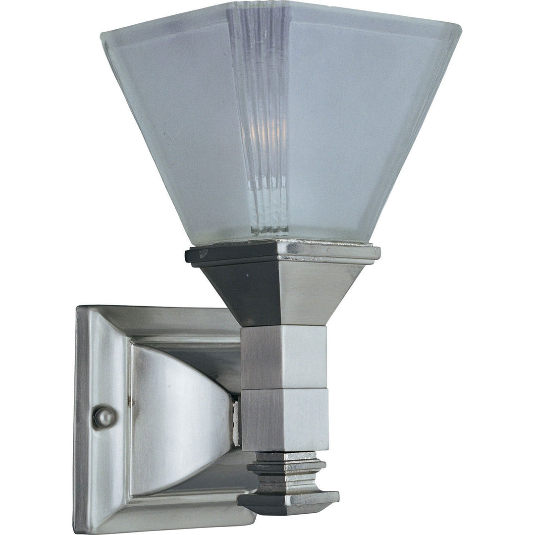Maxim Brentwood 11076FTSN Wall Sconce Light - Satin Nickel