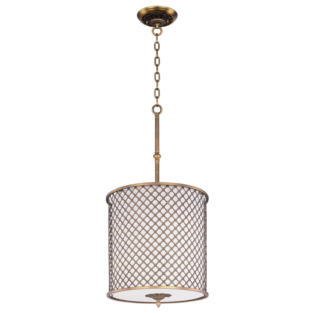 Maxim Manchester 22367OMNAB Pendant Light - Natural Aged Brass