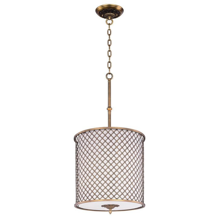 Maxim Manchester 22367OMNAB Pendant Light - Natural Aged Brass