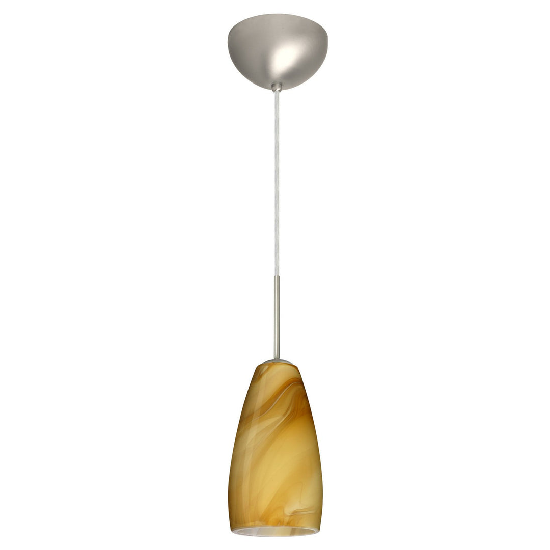 Besa Chrissy 1BC-1509HN-MED-SN Pendant Light - Satin Nickel