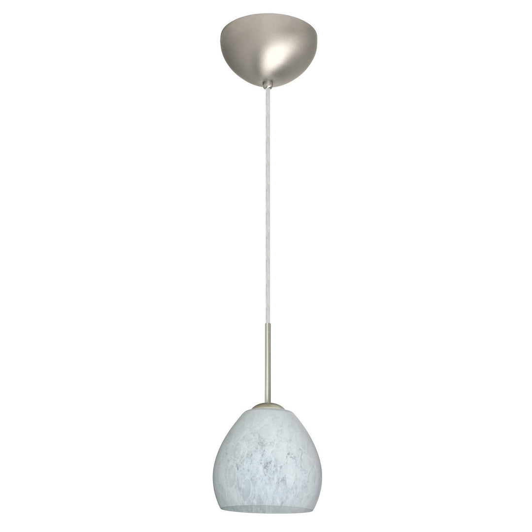 Besa Bolla 1BC-412219-LED-SN Pendant Light - Satin Nickel