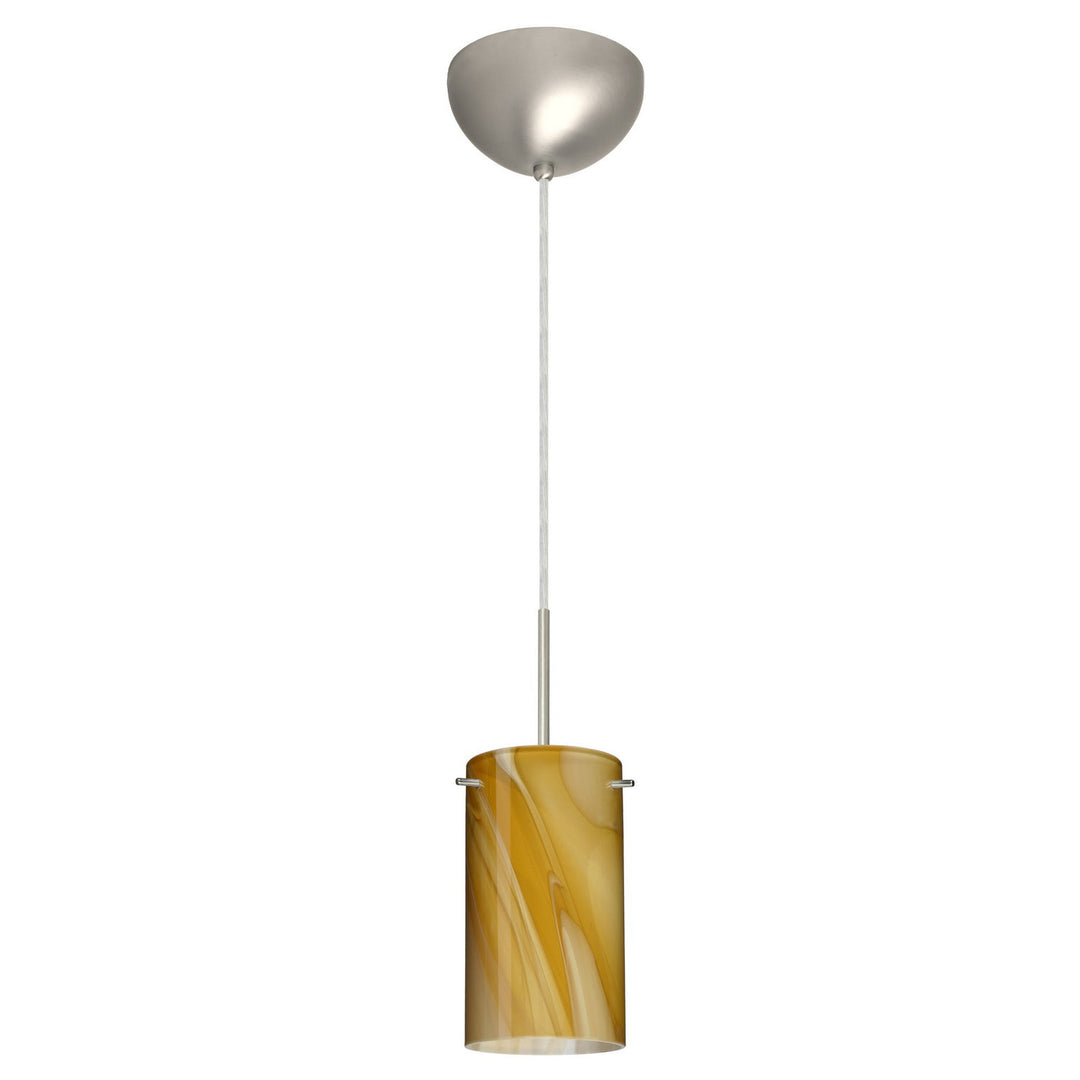 Besa Stilo 1BC-4404HN-MED-SN Pendant Light - Satin Nickel