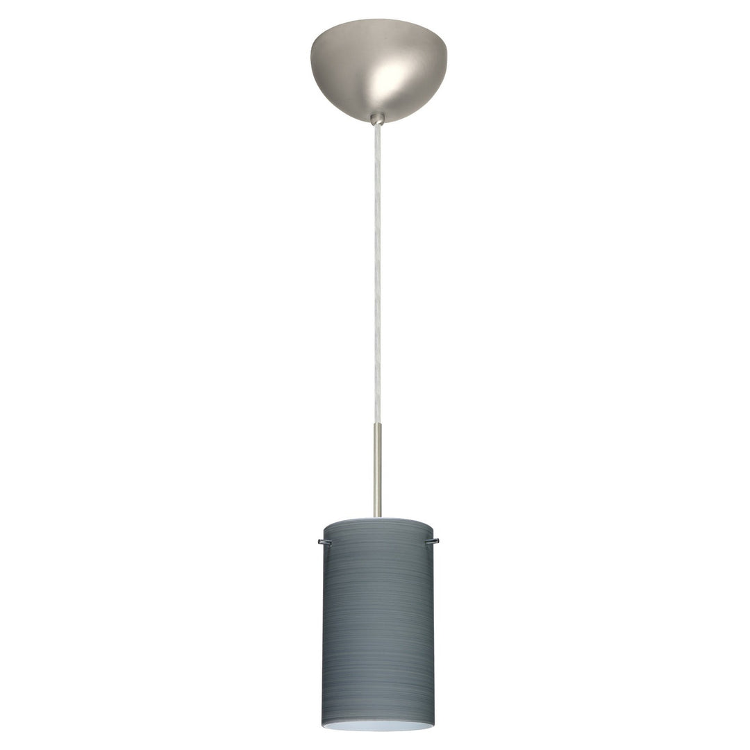 Besa Stilo 1BC-4404TN-HAL-SN Pendant Light - Satin Nickel