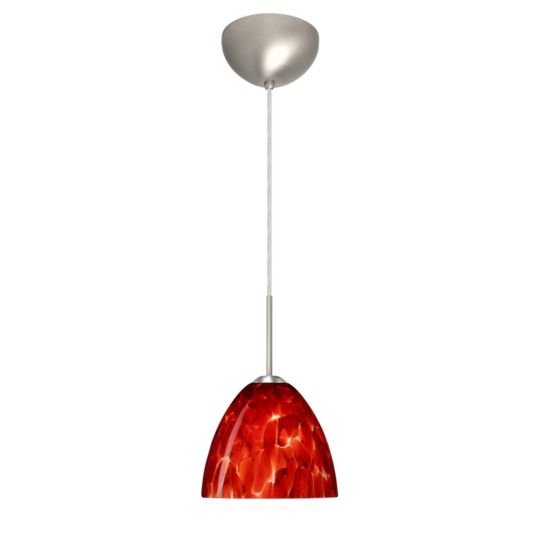 Besa Sasha 1BC-757241-LED-SN Pendant Light - Satin Nickel