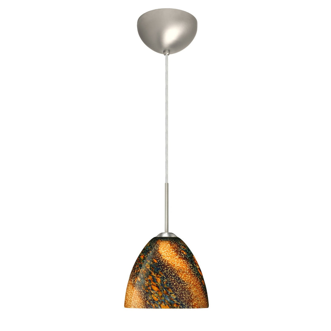 Besa Sasha 1BC-7572CE-MED-SN Pendant Light - Satin Nickel