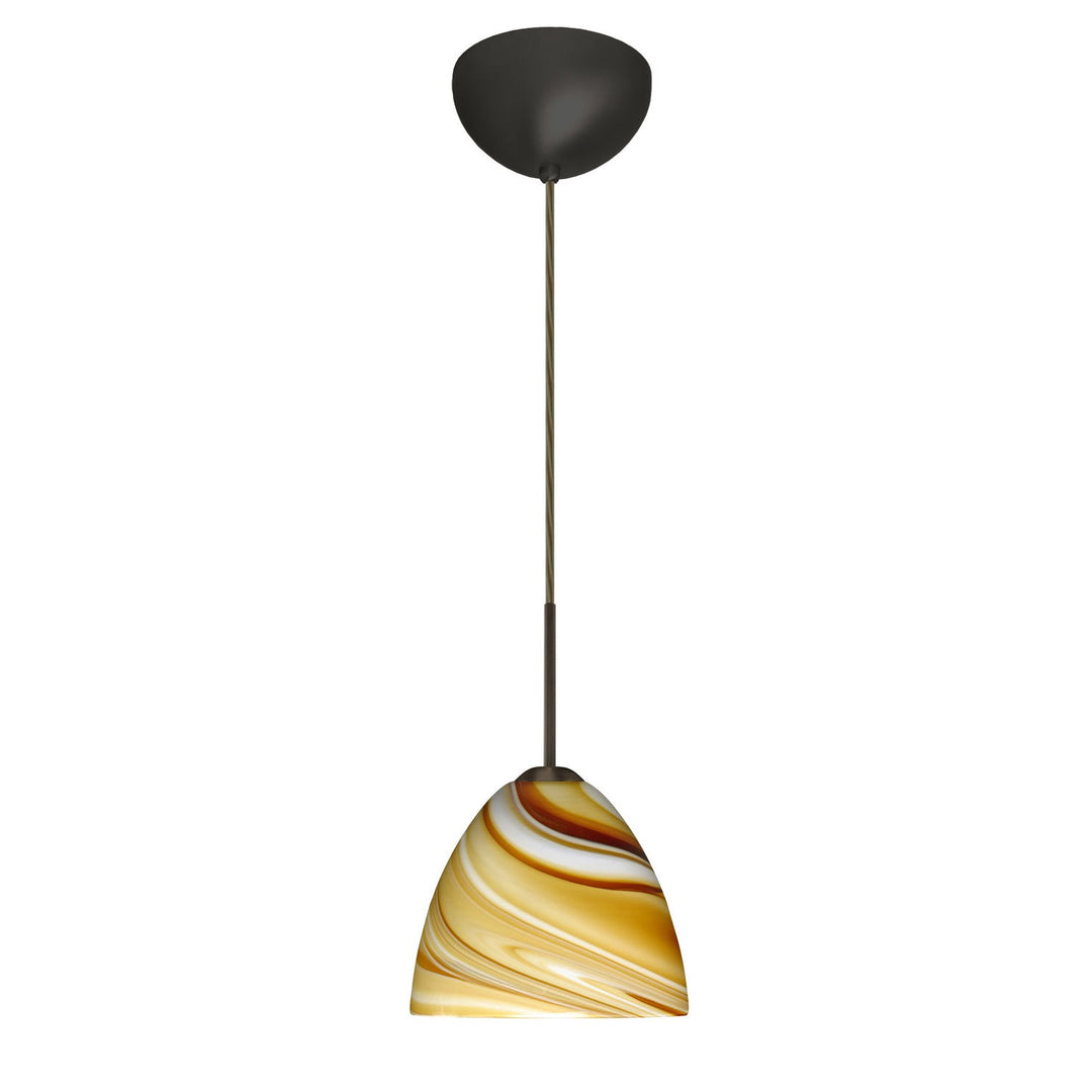 Besa Sasha 1BC-7572HN-LED-BR Pendant Light - Bronze