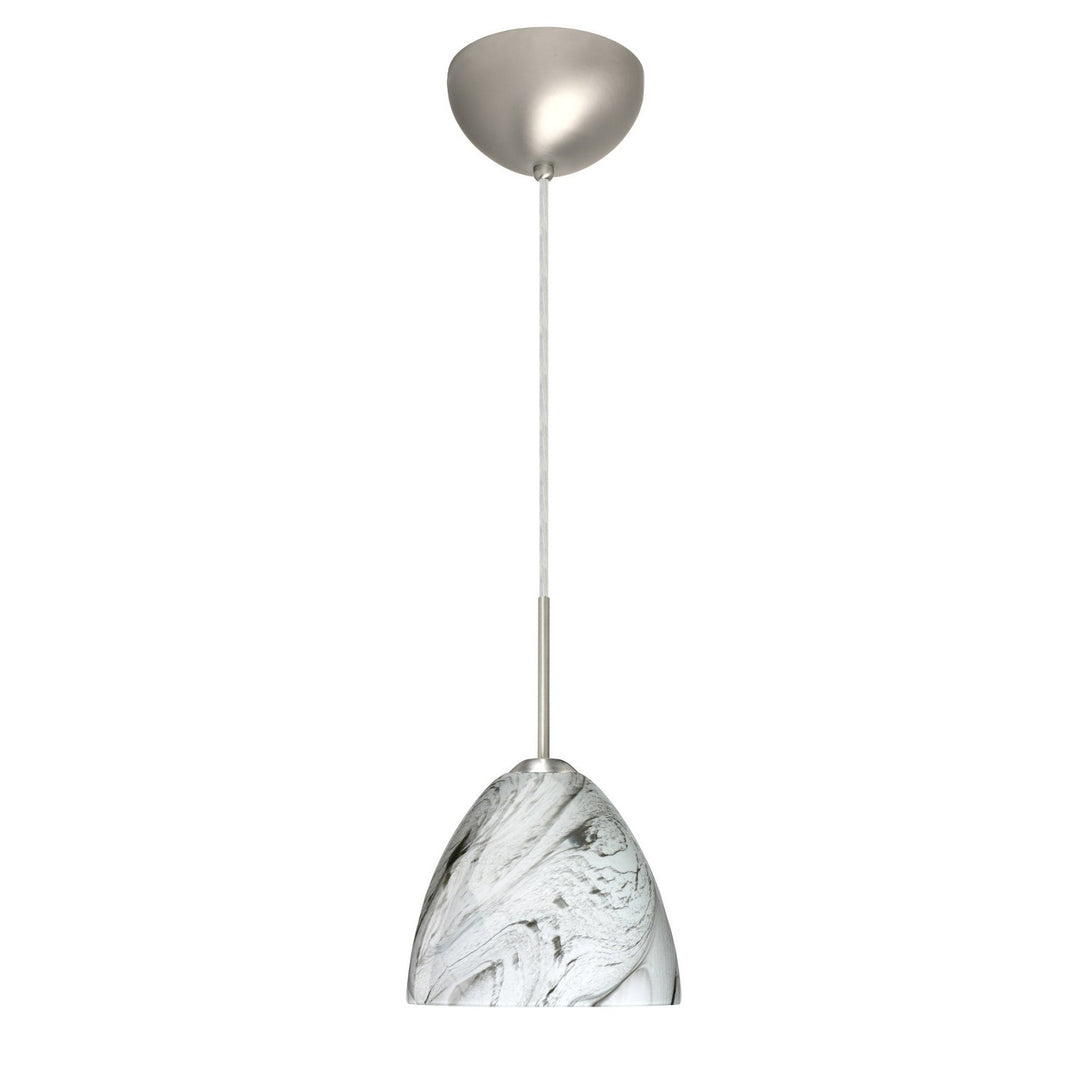 Besa Sasha 1BC-7572MG-LED-SN Pendant Light - Satin Nickel