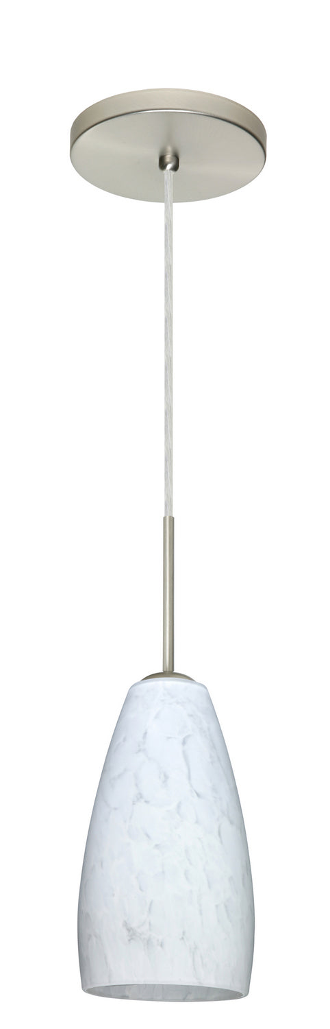 Besa Chrissy 1BT-150919-HAL-SN Pendant Light - Satin Nickel