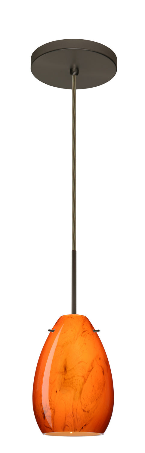 Besa Pera 1BT-1713HB-HAL-BR Pendant Light - Bronze