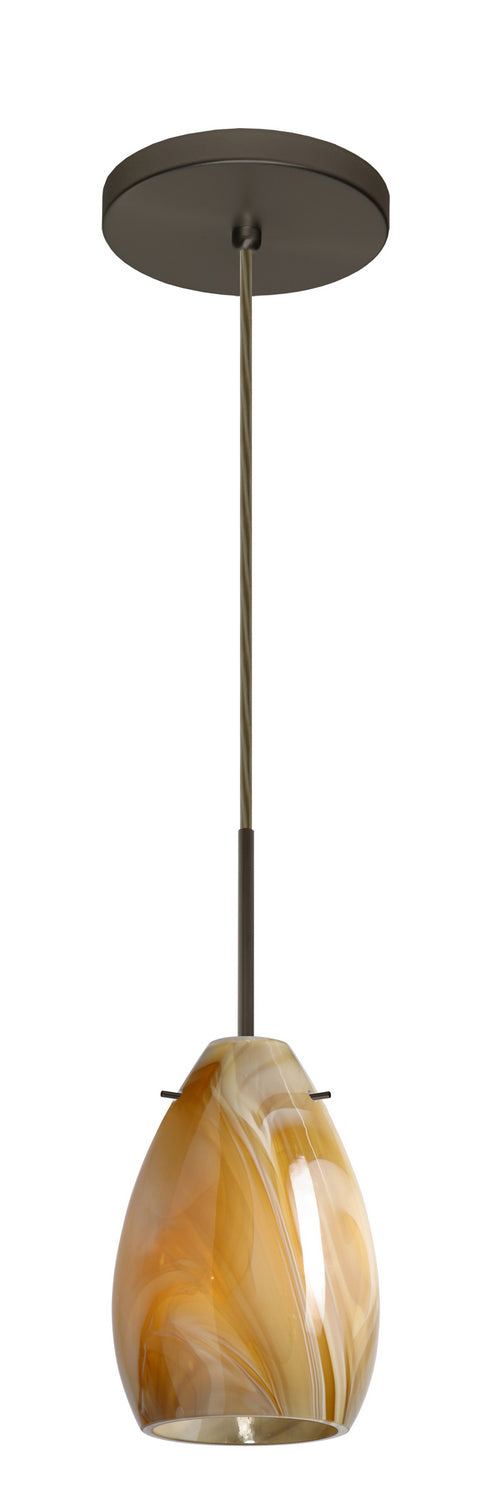 Besa Pera 1BT-1713HN-HAL-BR Pendant Light - Bronze